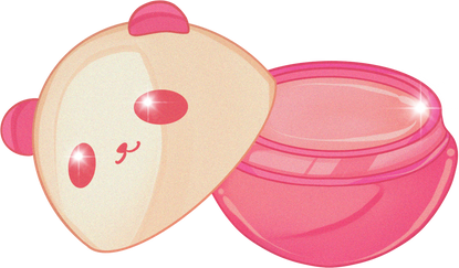Manhwa Style Panda Lip Balm